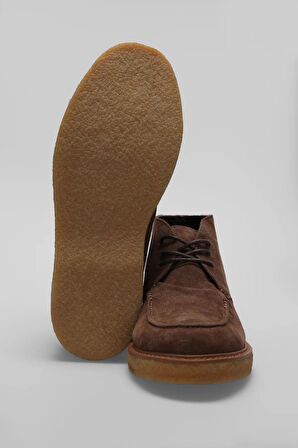 Lufian 112230212 Gary Erkek Hakiki Deri Düz Bot Kahverengi