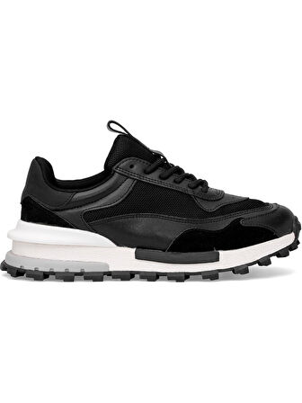 Lufian Henry Erkek Sneaker Spor Ayakkabı Siyah