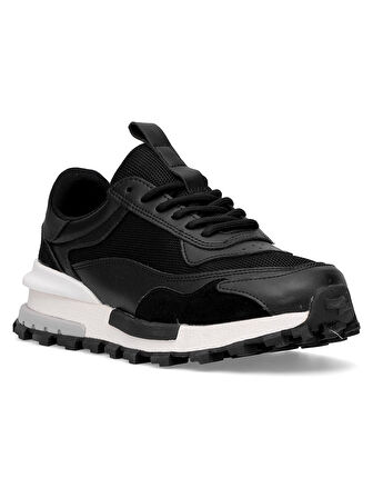 Lufian Henry Erkek Sneaker Spor Ayakkabı Siyah