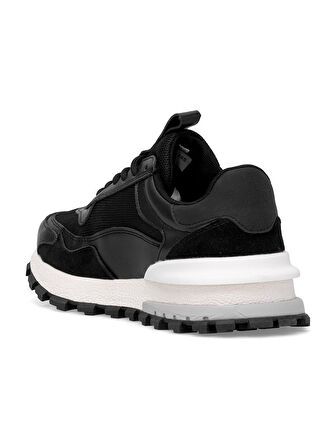 Lufian Henry Erkek Sneaker Spor Ayakkabı Siyah