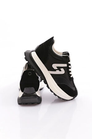 Lufian Marta Kadın Sneaker Günlük Ayakkabı 121230032 Siyah