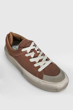 Allan Erkek Sneaker Ayakkabı Kahverengi