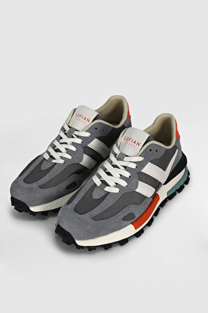 Lufian 111230272 Auke Sneaker Erkek Deri Ayakkabı