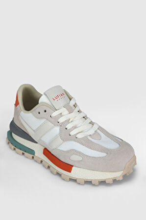 121230035 Stella Deri Unisex Sneaker Ayakkabı GRİ