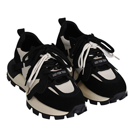 Lufian Yoko Siyah Kadın Sneaker