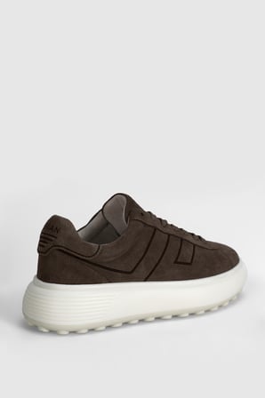 Frank Erkek Deri Sneaker Ayakkabı Kum