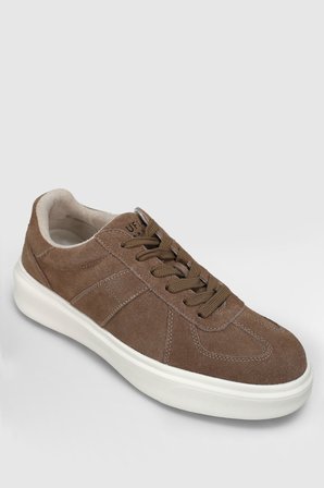 Jaques Erkek Deri Sneaker Ayakkabı Bej