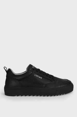 Phılıp Erkek Deri Sneaker Ayakkabı Siyah