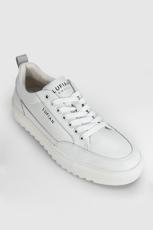 Phılıp Erkek Deri Sneaker Ayakkabı Beyaz