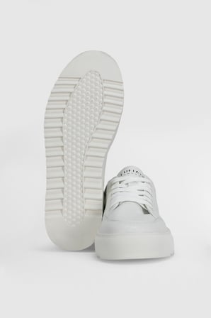 Phılıp Erkek Deri Sneaker Ayakkabı Beyaz
