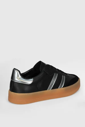 Davıd Erkek Deri Sneaker Ayakkabı Siyah