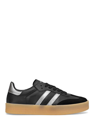 Lufian 112230234 David 25K Erkek Hakiki Deri Klasik Sneaker Siyah