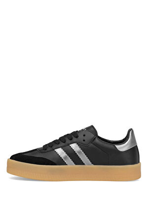 Lufian 112230234 David 25K Erkek Hakiki Deri Klasik Sneaker Siyah