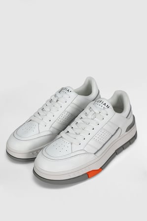 Edwın Erkek Deri Sneaker Ayakkabı Beyaz