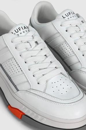 Edwın Erkek Deri Sneaker Ayakkabı Beyaz