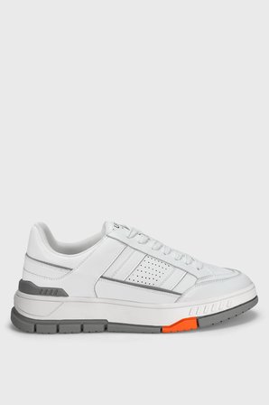 Edwın Erkek Deri Sneaker Ayakkabı Beyaz
