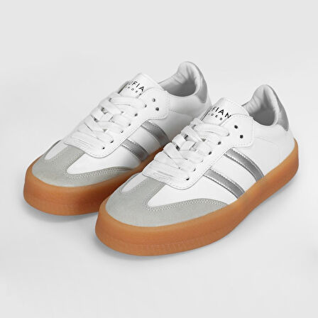 Lufıan Stella Unisex Beyaz Deri Spor Ayakkabı 122230030 