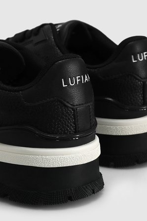 Albert Erkek Deri Sneaker Ayakkabı Siyah