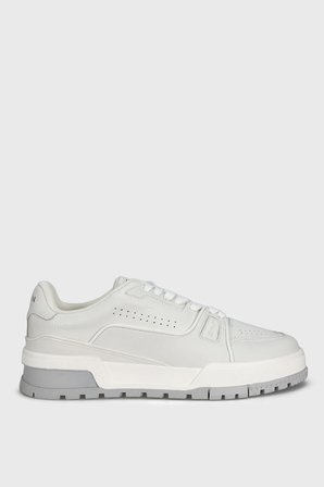 Albert Erkek Deri Sneaker Ayakkabı Beyaz