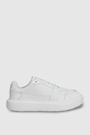 Mateas Erkek Deri Sneaker Ayakkabı Beyaz