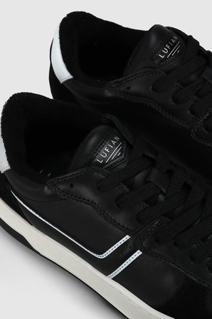 Jack Erkek Deri Sneaker Ayakkabı Siyah