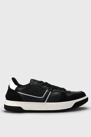 Jack Erkek Deri Sneaker Ayakkabı Siyah