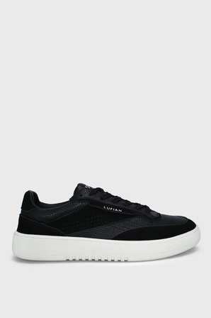 Isaac Erkek Deri Sneaker Ayakkabı Siyah