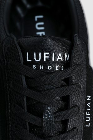 Isaac Erkek Deri Sneaker Ayakkabı Siyah