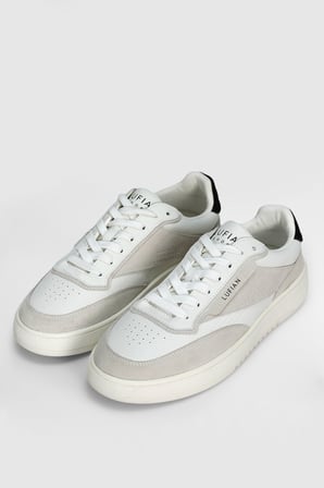 Isaac Erkek Deri Sneaker Ayakkabı Beyaz