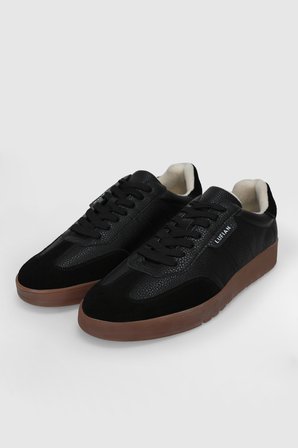 Brıan Erkek Deri Sneaker Ayakkabı Siyah