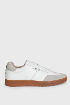 Brıan Erkek Deri Sneaker Ayakkabı Beyaz