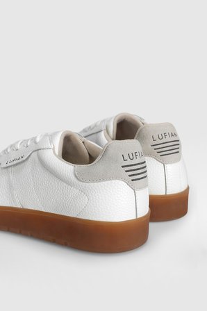Brıan Erkek Deri Sneaker Ayakkabı Beyaz