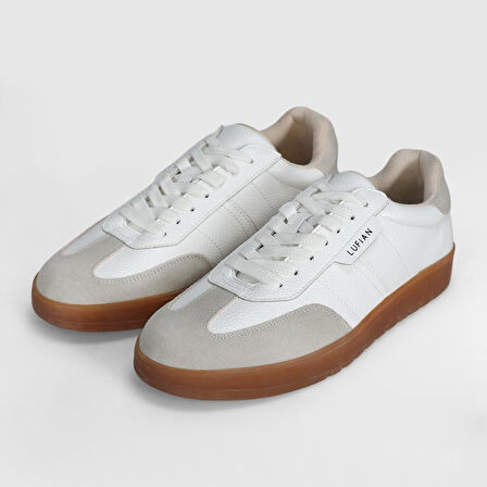 Lufıan Brıan Beyaz Deri Erkek Spor Ayakkabı 112230231 