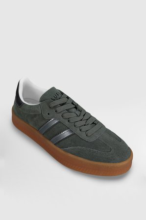 Davıd Erkek Deri Sneaker Ayakkabı Açık Yeşil