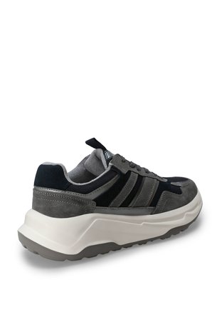 Eduard Erkek Deri Sneaker Ayakkabı Lacivert