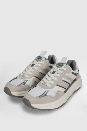 Eduard Erkek Deri Sneaker Ayakkabı Beyaz