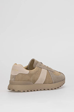 Lufian 122230034 Doris Kadın Hakiki Deri Klasik Sneaker Camel