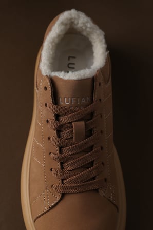 Zenya Kadın Sneaker Ayakkabı Deve Tüyü