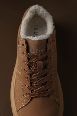 Zenya Kadın Sneaker Ayakkabı Deve Tüyü