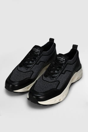 Tımothı Erkek Deri Sneaker Ayakkabı Gri