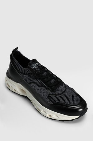 Tımothı Erkek Deri Sneaker Ayakkabı Gri
