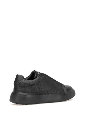Lufian 112230257 Dante Erkek Hakiki Deri Klasik Sneaker Siyah