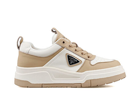 Lufian Jennifer Kadın Günlük Ayakkabı 122230050-100550 Krem