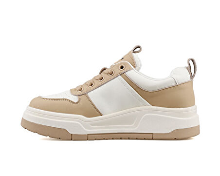 Lufian Jennifer Kadın Günlük Ayakkabı 122230050-100550 Krem