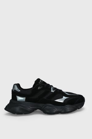 Mark Erkek Deri Sneaker Ayakkabı Siyah