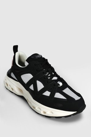 Vlad Erkek Deri Sneaker Ayakkabı Siyah