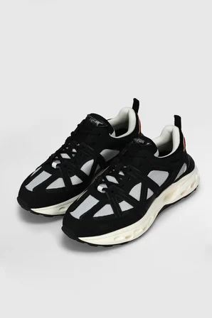 Vlad Erkek Deri Sneaker Ayakkabı Siyah