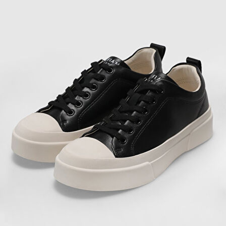 Lufıan Mıa Siyah Deri Kadın Spor Ayakkabı 122230055 