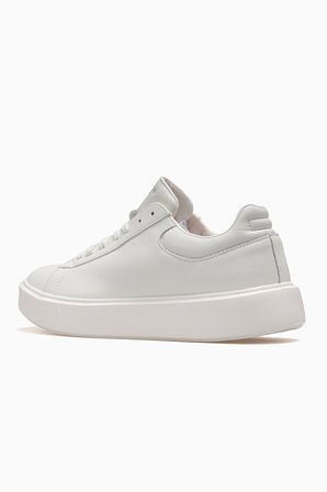LUFIAN 111230290 Ryan Erkek Deri Sneaker Ayakkabı Beyaz