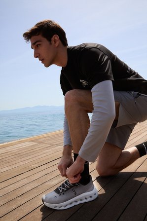 Troy Erkek Sneaker Ayakkabı Gri